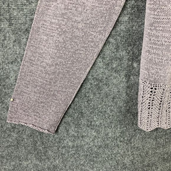 Vintage Cardigan Sweater By Preview International Lavender Women Medium - Picture 9 of 10